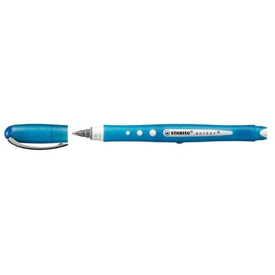 Roller cu cerneala, Stabilo, Bionic Worker Colorful, 0.5 mm, plastic, albastru BPTCSW201843