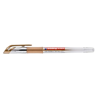 Roller cu gel, Edding, Cristal Jelly 2185, 0.7 mm, plastic, cupru BPTCED218555