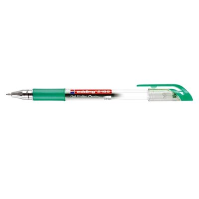 Roller cu gel, Edding, Cristal Jelly 2185, 0.7 mm, plastic, verde BPTCED21854