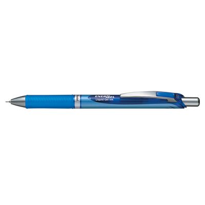 Roller cu gel, Pentel, Energel, 0.5 mm, plastic, albastru BPTCPE101212