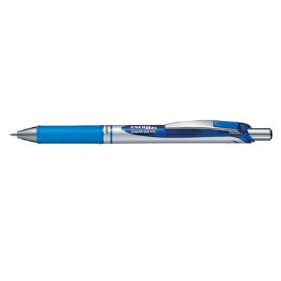 Roller cu gel, Pentel, Energel, 0.7 mm, plastic, albastru BPTCPE101202