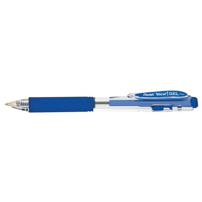 Roller cu gel, Pentel, Wow!Gel, 0.7 mm, plastic, albastru BPTCPE101242