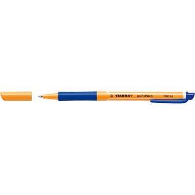 Roller cu gel, Stabilo, Point Visco, 0.5 mm, plastic, albastru BPTCSW109941