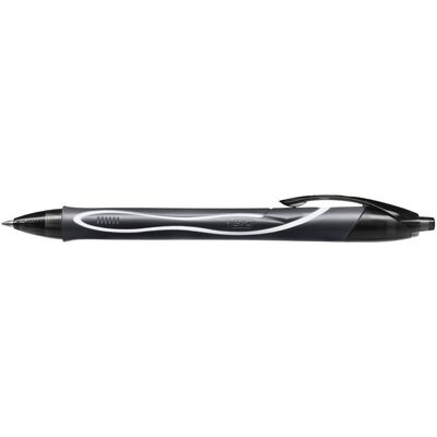 Roller cu gel BIC, Gelocity Quick Dry, 0.7 mm, scriere neagra BPTCCT8014