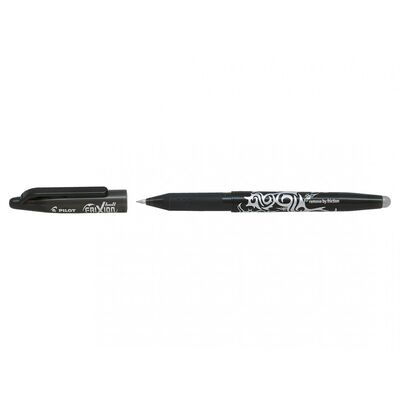 Roller cu gel Pilot Frixion Ball, fara mecanism, 0.7 mm, negru BPTCPI500003