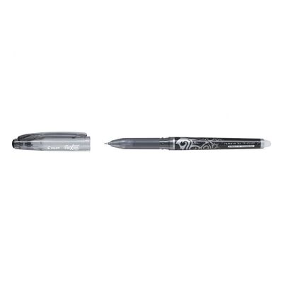 Roller cu gel Pilot Frixion Point, fara mecanism, 0.5 mm, negru BPTCPI500009
