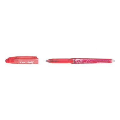 Roller cu gel Pilot Frixion Point, fara mecanism, 0.5 mm, rosu BPTCPI500010