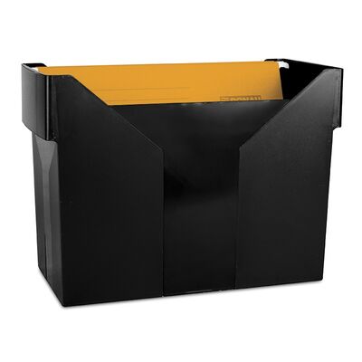 Suport Donau pentru 20 dosare suspendabile, 330x260x160 mm, negru BPTCDN200101