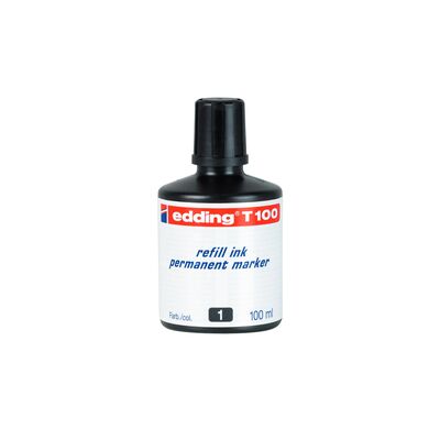 Tus Edding T100 pentru marker permanent, negru, 100ml BPTCED139001