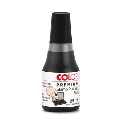 Tus pentru stampila Colop. 25 ml, negru BPTCTO00303