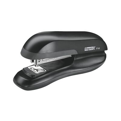 Capsator plastic Rapid F16, 30 coli, cutie, capsare inchisa/deschisa sau tip cui, negru BPTCSL810501