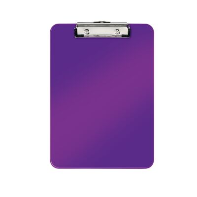 Clipboard simplu Leitz WOW, PS, mov metalizat BPTCSL980050