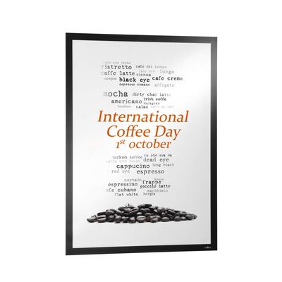Display autoadeziv, magnetic Durable Duraframe Poster, 50 x 70 cm, argintiu BPTCDB505423