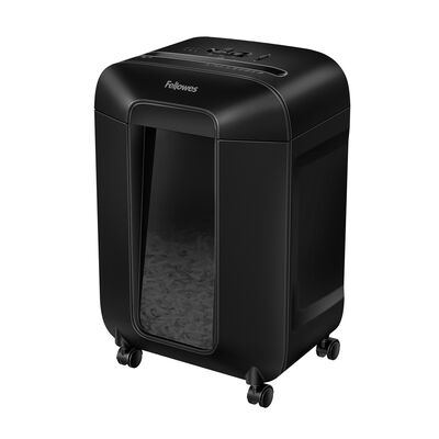 Distrugator documente Fellowes LX85, cross cut, 12 coli, negru BPTCFW400801