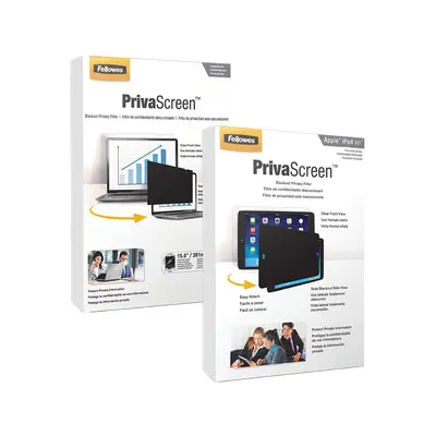 Filtru de confidentialitate Fellowes 27 0 IN WIDE 16 9, usor de utilizat, rezistent BPTCFW815001
