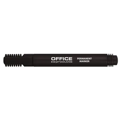Marker permanent, Office Products, varf rotund, 1-3 mm, negru BPTCDN101303