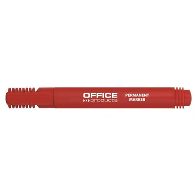 Marker permanent, Office Products, varf rotund, 1-3 mm, rosu BPTCDN101302