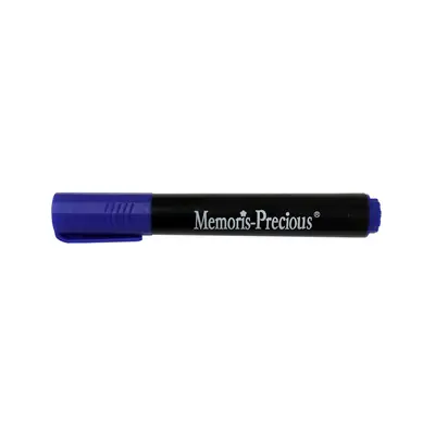 Marker permanent Memoris-Precious, varf tesit, 2-7 mm, albastru BPTCBV990013