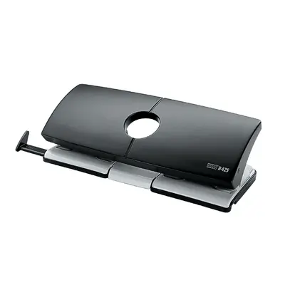 Perforator Novus B425, 25 coli, negru, 4 perforatii BPTCNV3425