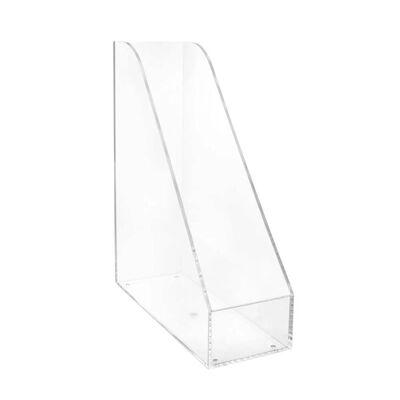 Suport documente vertical Maul, din sticla acrilica, transparent BPTCMA951005