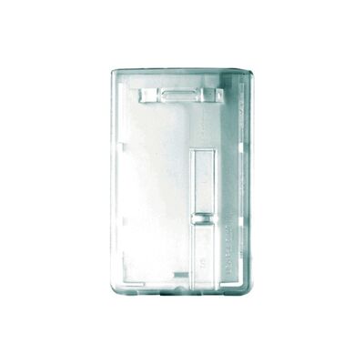 Suport ecuson, vertical, transparent, cu extractor BPTCLW997117
