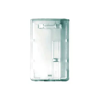 Suport ecuson, vertical, transparent, cu extractor BPTCLW997117