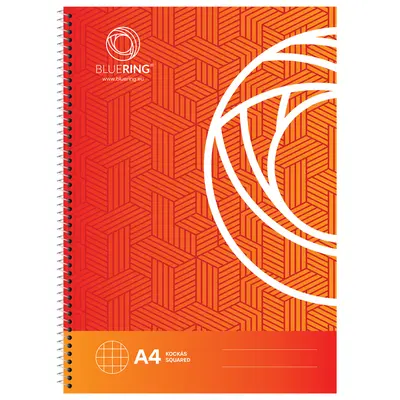 Caiet Bluering, A4, cu spira, 70 file, matematica BPTCBR770002