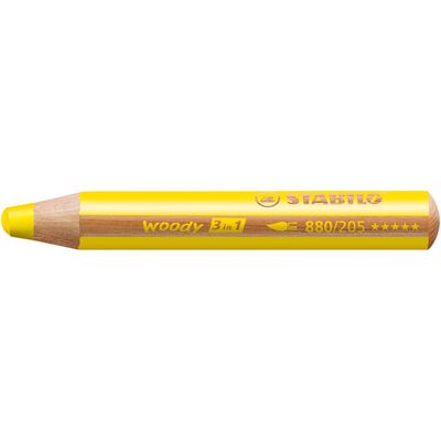 Creion Stabilo Woody 3 in 1, galben BPTCSW880205