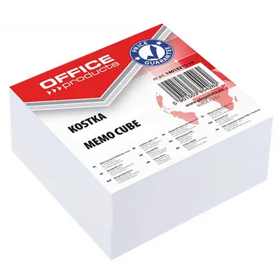Cub hartie, 500 file, brosate, 90 x 90 mm, 70 g/mp, alb BPTCPA6297