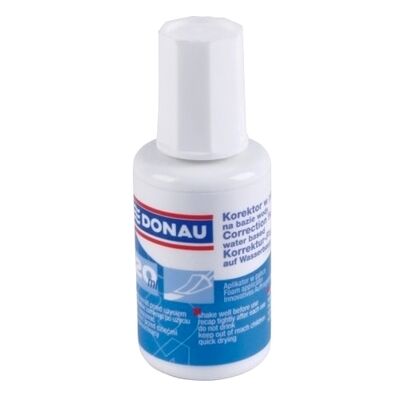 Fluid corector Donau, 20 ml, pe baza de apa, aplicator cu burete BPTCDN101221