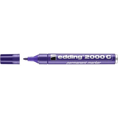 Marker Edding 2000 permanent varf rotund 1.5-3 mm, violet BPTCED200008
