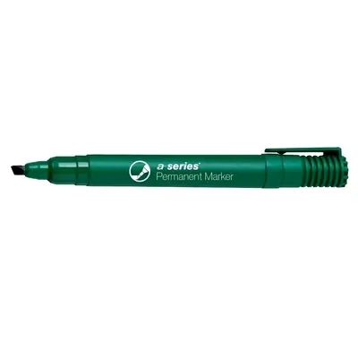 Marker permanent A-series, varf retezat 2-5 mm, verde BPTCAY01090