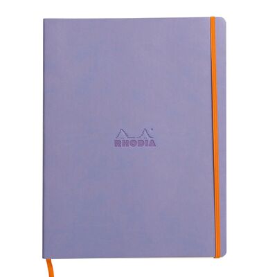 Notebook  A4+ Rhodiarama, 80 file, ivory dictando, albastru BPTCCF1177099