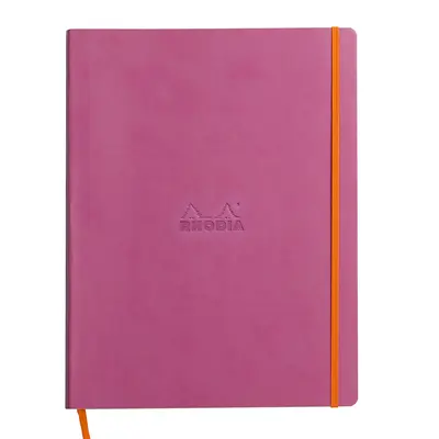 Notebook  A4+ Rhodiarama, 80 file, ivory dictando, lila BPTCCF1177112