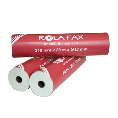 Role fax, 210 mm x 30 m x 12 mm, neutra BPTCRB0103N