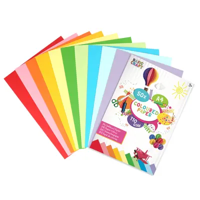 Set carton color Creative Craft, 110 gr, 50 file BPTCJK000010
