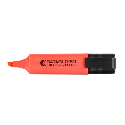 Textmarker Dataglo, corp dreptunghiular, varf 1-5 mm, rosu BPTCAY791002
