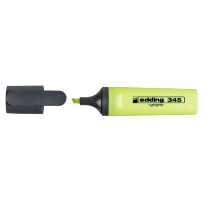 Textmarker Edding 345, varf 2-5 mm, galben BPTCED3455