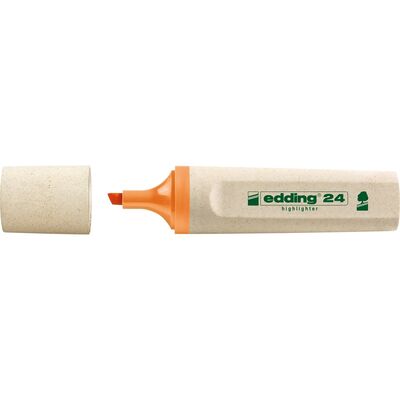 Textmarker Edding Ecoline, varf retezat, 2-5 mm, orange BPTCED000224