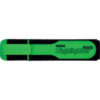 Textmarker Noki Wide 9000, varf retezat, 1-5 mm, verde BPTCDY00072