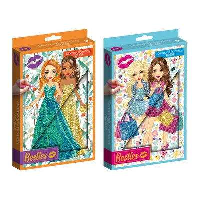 Agenda Creative Craft, A5, pictura cu diamante, diverse modele BPTCJK140008