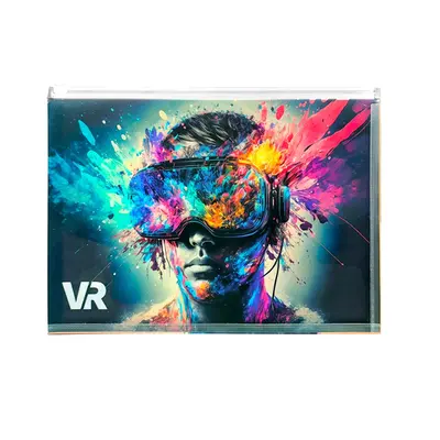 Buzunar plastic A4, inchidere fermoar, tematica VR BPTCPJ006357