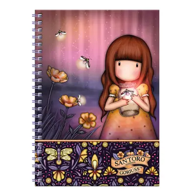 Caiet A4 Gorjuss, Firely Dawn cu accesorii scolare BPTCGR1344020