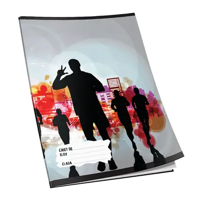 Caiet capsat RTC, A4, 80 file, 60g, dictando BPTCCI983108