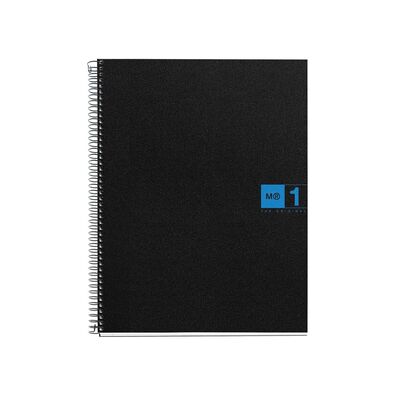Caiet cu spira Miquelrius Originals, A5, matematica, 80 file, bleu BPTCMQ002651