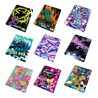 Caiet cu spira Mitama, A4, Fantasy, 60 file mate BPTCMI062620