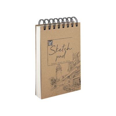 Caiet schite cu spira, Creative Craft, 11x16, 80 file, 120g BPTCJK388239