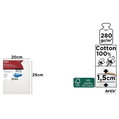 Canvas Main Paper, 20x25 cm, 280g/mp BPTCMR105596