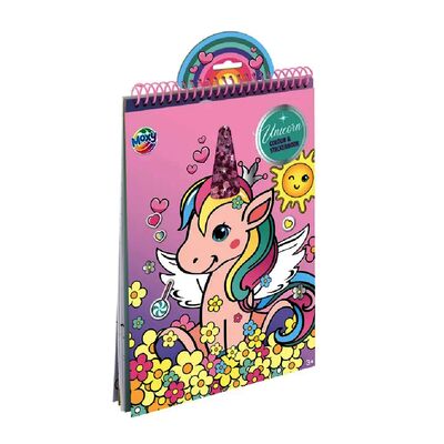 Carte de colorat cu stickere Creative Craft, 16 pagini, tematica Fantasy BPTCJK150114