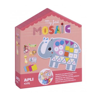Joc Primul meu mozaic, Apli, tema Animale jungla, 8 coli BPTCAL017143